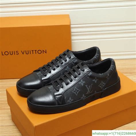 louis vuitton all black shoes.